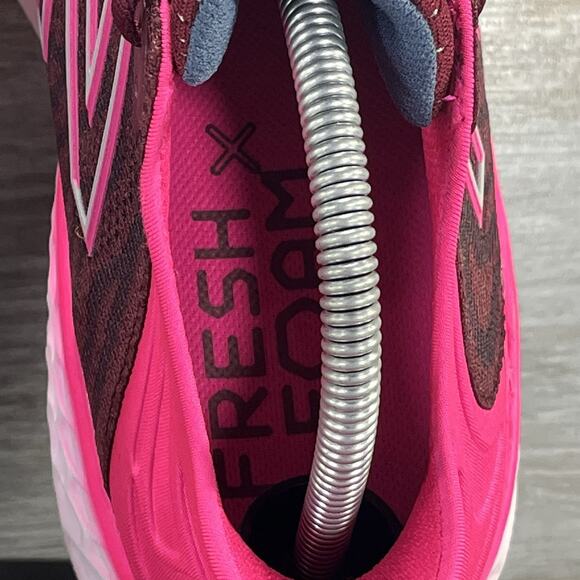 New Balance Women's Running Shoes - Burgundy and Pink - Picture 6 of 8
